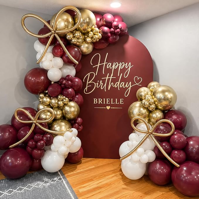 Burgundy Balloons - Image 4