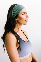 Maven Thread 4" Wide Workout Headbands for Women (2 Pack) – Non-Slip Sweatbands for Gym, Running & Yoga