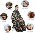 Barber Cape Waterproof Lining Anti Static Design for Salons/Home Use