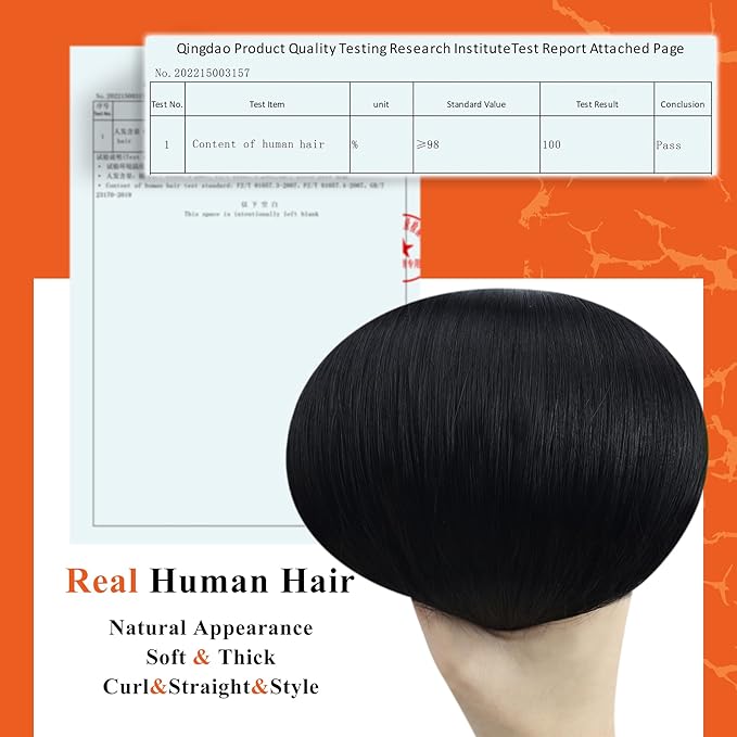 Full Shine Invisible Tape in Hair Extensions Human Hair 12 Inch Color Jet Black Invisible Tape Ins Human Hair Extensions 20Pcs 30Grams Double Sided Tape in Hair Extensions for Wedding