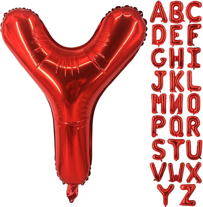 Lovoir 40 Inch Large Red Letter Y Balloons Big Size Jumbo Mylar Foil Helium by Lovoir
