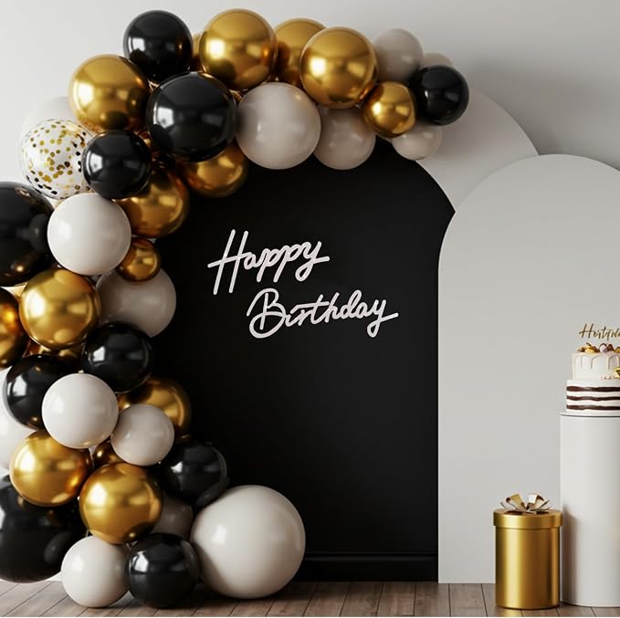 TONIFUL Happy Birthday Sign for Backdrop - Image 5