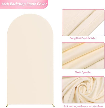 6.6FT Arch Backdrop Stand and Cover Set, Arch Stand - Image 4