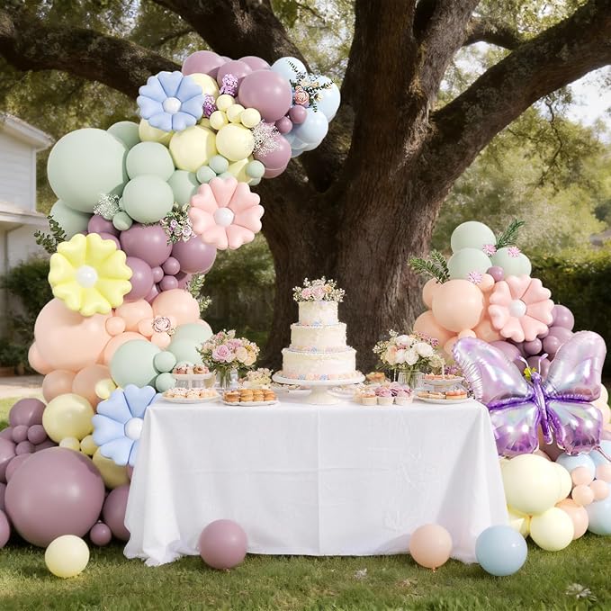 143pcs Wildflower Balloon Arch Kit - Image 7