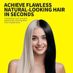 SEVICH Hair Color Stick For Gray Roots- Instantly Cover Grey Hair Dye Comb,Four Toothed Comb Design for Sparse Hairlines Coverage, Contains Natural Plant Extracts,for Men and Women,15g(Black)