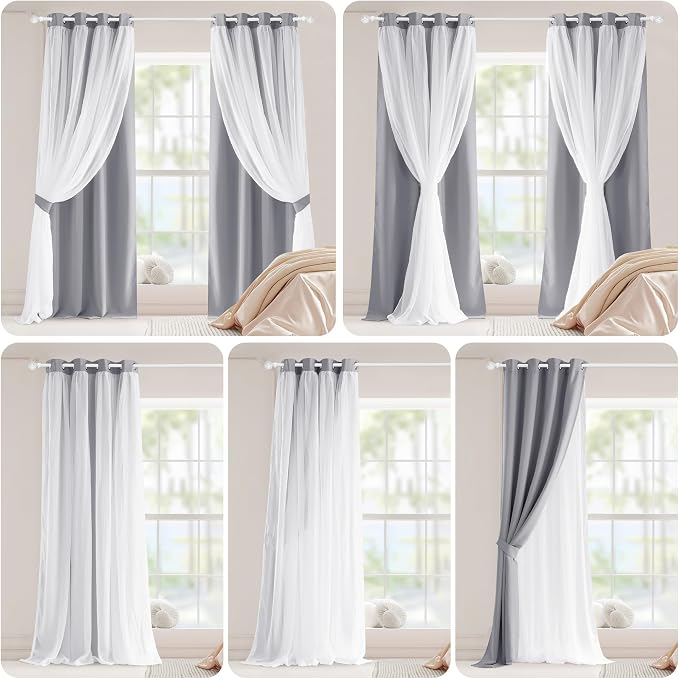 PONY DANCE Living Room Curtains, 52 x 84 inches - Image 2