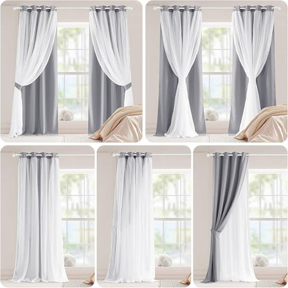 PONY DANCE Living Room Curtains, 52 x 84 inches - Image 2