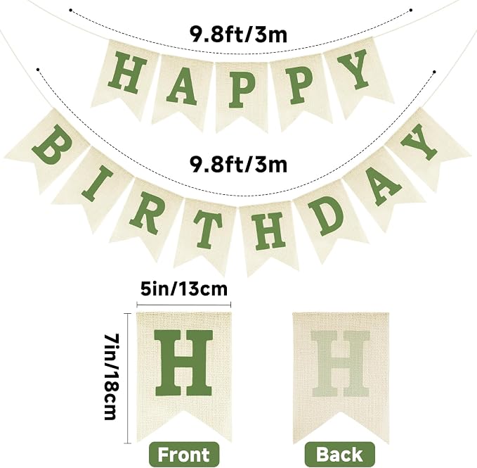 Anwyll Happy Birthday Banner - Image 2