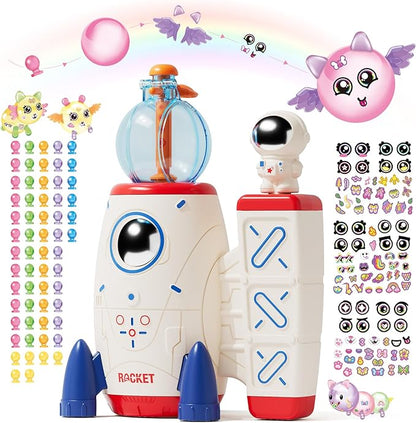 PINSHILE DIY Space Magic Balloon Craft Kit, Sticker Decorated Balloons Toy by PINSHILE