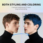 SEVICH Temporary Hair Color Wax White for Kids Women Men,Natural Instant Hair Wax Color,Premium Non Greasy,Easy to Wash,Travel Size,Perfect for Halloween, Children's Day,Cosplay & Parties,50g