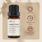VINEVIDA Carrot Seed Essential Oil 10 mL - Undiluted for Candlemaking and Soap Making - DIY Candle Scents Safe for Skin