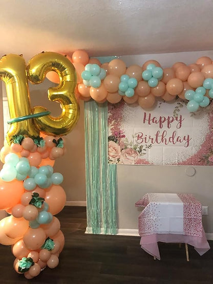 Gold 1 Balloon - Number Balloon 40 Inch, 1st Gold Birthday Decorations | Giant - Image 4