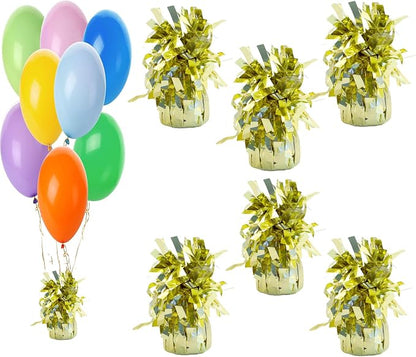 Balloon Weights Light Gold 6Pcs | Perfect - Image 7