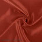 BLISSFORD Satin Pillowcase with Zipper, for Hair and Skin Care, Feels Soft and Cool Like a Silk Pillowcase, Satin Pillow Cases 2 Pack, Slik Pillow Cover, Rust - Standard Size, Set of 2