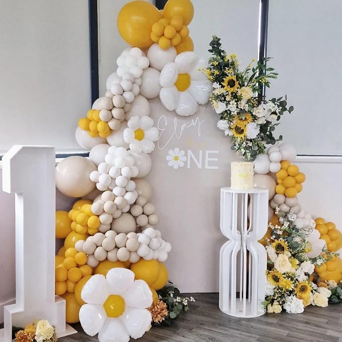 Mustard Yellow Balloon Garland Kit - Image 6