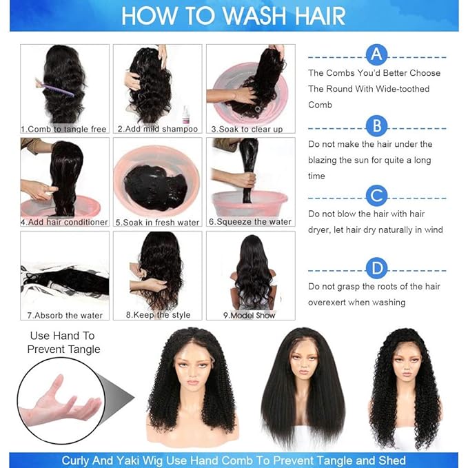 Water Wave Lace Front Wigs Human Hair Brazilian 180% Density Virgin Hair 4X4 Deep Curly Lace Closure Wigs for Black Women Pre Plucked with Baby Hair Natural Color (28 Inch,Water Lace Closure Wigs)