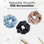 cute design scrunchies for all hair type elastic hair band great for ponytails XL srcunchies set these soft hair ties is great for every occasion (butterfly)