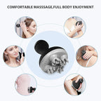 COMFIER Electric Scalp Massager, Waterproof Head Massager with Mutlti-Modes Vibration, Handheld Portable Head Scratcher for Hair Growth, Dog Cat Massager for Deep Clean and Stress Relax