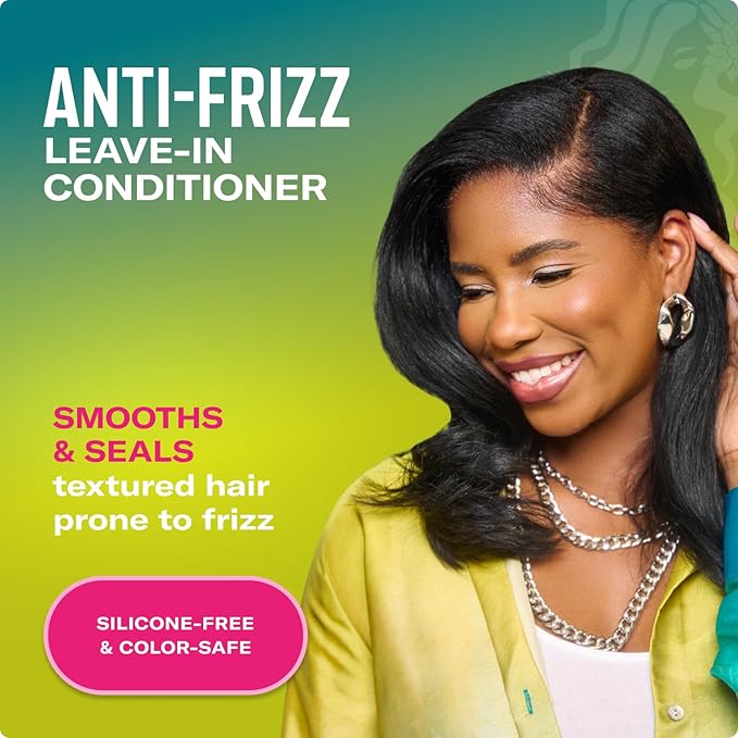 Mielle Organics Avocado & Tamanu Hair Leave In Conditioner Spray for Frizz Control - Smoothing Detangler & Anti Frizz Treatment for Dry, Damaged Styles - Nourishes Scalp for Soft, Shiny Strands - 8 oz