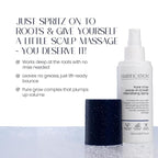 Pure Grow Leave-In Spray for Fine and Thinning Hair, Botanical Scalp Mist with Biotin Niacinamide and Caffeine, 150ml