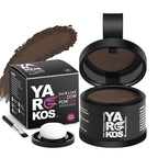 Hairline Shadow Powder, Dark Brown, Root Touch Up Powder for Instantly Gray Hair Cover Up, Women Color Root Coverage for Thinning Grey, Mens Roots Concealer for Hair Loss Beard Line, #3