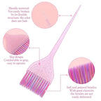 3Pcs Hair Color Brush, Hair Dye Brushes, Glitter Hairs Dye Brush Set Hairs Color Remover, Applicator Brushs for Women Men Salon Use Home DIY Dyeing