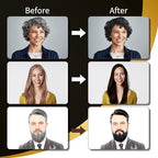 Black Dye Shampoo for Permanent Hair Color - Men&Women, Gray Coverage, Beard & Treated Hair, 3-In-1, 30 Days/500ml/Ammonia-Free/Natural Herbal