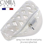 Camila Paris CP3206 French Hair Clip for Women for Thick Volume Hair, no Pulling or Damage, 2.75 in Girls Hair Claw Clips Jaw Fashion Durable and Styling Hair Accessories for Women, Made in France