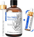 HIQILI Tea Tree Oil for Skin, Hair Restoration, Added to Shampoo, Body Wash, Foot Soak Use - 3.38 Fl Oz