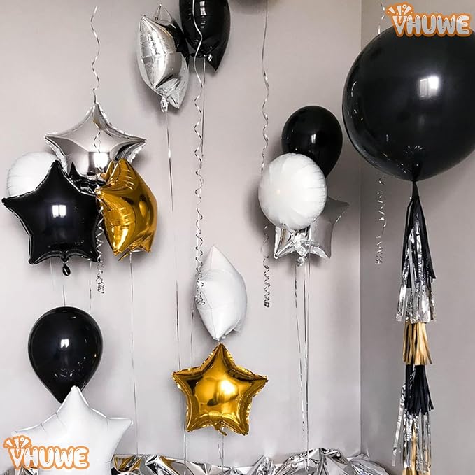 Silver Star Balloons 18 Inch - Image 9