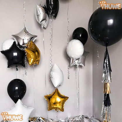 Silver Star Balloons 18 Inch - Image 9