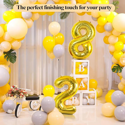 Number 97 Balloons for 97th Birthday Party Decorations, 0-100 Large No.97 - Image 5