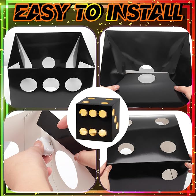 Motipuns 6 Pcs Lighted Dice Boxes - Image 3