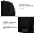 Faux Fur Headband for Women Winter Earwarmer Earmuff with Elastic
