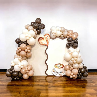 Lukiituke Brown Balloons, Thanksgiving Decorations - Image 3