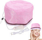 Hair Steamer Cap - 2 Level Heat Thermal Hood, Portable Hair Heat Cap, Electric Deep Conditioning Drying System for Home Spa Salon, Professional Styling, Hydrotherapy