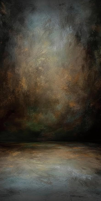 8x16ft Old Master Mottled Portrait Photography Backdrops Abstract Rust Spots - Image 3