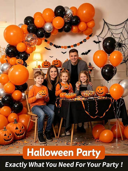 Orange Balloons 125 Pcs Different Sizes 18 12 10 5 Inch Orange Latex Balloon - Image 8