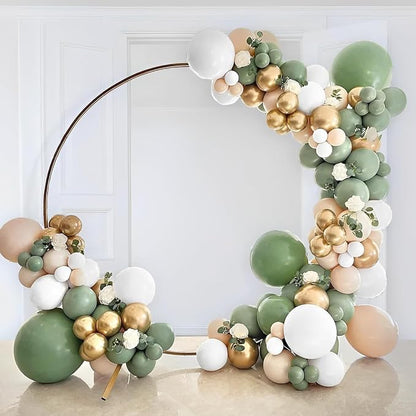 Voircoloria 90pcs Sage Green Balloons Garland Arch Kit, 18 12 10 5 Inch | - Image 5