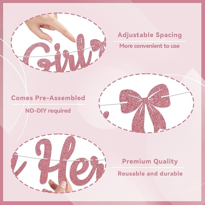 A Sweet Little Girl is on Her Way Banner - Image 3