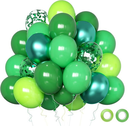 Green Balloons by Qmraercu
