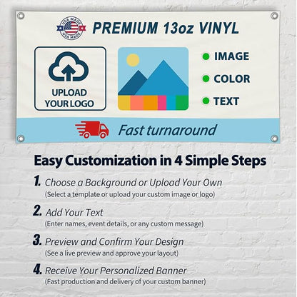 Personalized Custom Vinyl Banner 3–10 ft – Printed Sign - Image 8