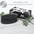 Silicone Body Scrubber for Shower - Gentle Exfoliating Back Scrubber with Soft Bristles - Avilana Premium Dual Sided Bath Brush Massage - Loofah Alternative for Sensitive Skin - Gift Women Men