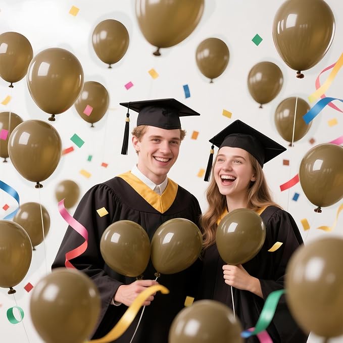 200pcs Brown Balloons 5 Inch, Small Mini Latex Balloons - Image 7