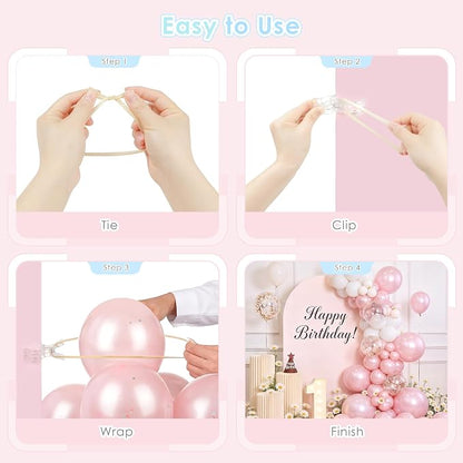 RELBRO Spring Clamps with Long Balloons Set, 3.5 Inch, 100 Long 260 Balloons - Image 5