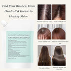 Trichology Volumizing Shampoo，Anti-Hair Fall & Less Shedding Shampoo，Enriched with Multiple Plant Extracts to Promote Hair Growth while Regulating Scalp Oil Production and Nourishing the Scalp，300ml