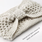 DRESHOW Knit Crochet Headband for Women Ear Warmer Soft Turban Stretch Warmer Headbands Winter Fashion Head Wrap