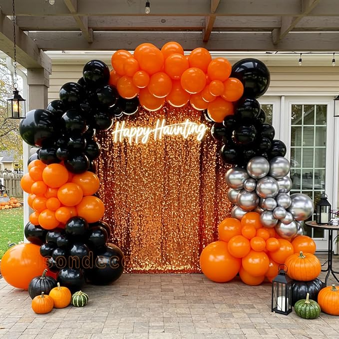 Halloween Balloon Arch Kit, 5/12/18 in, Trunk or Treat, Halloween Birthday & - Image 4