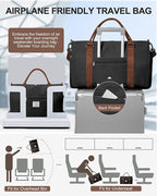 Gym Bag Womens,Travel Duffel Carry on Bag Sport Tote Bag Weekend Overnight Bag
