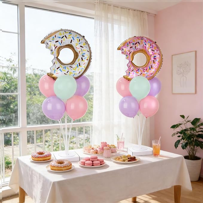 Donut Party Balloons Stand Kit 2 Sets - Image 4